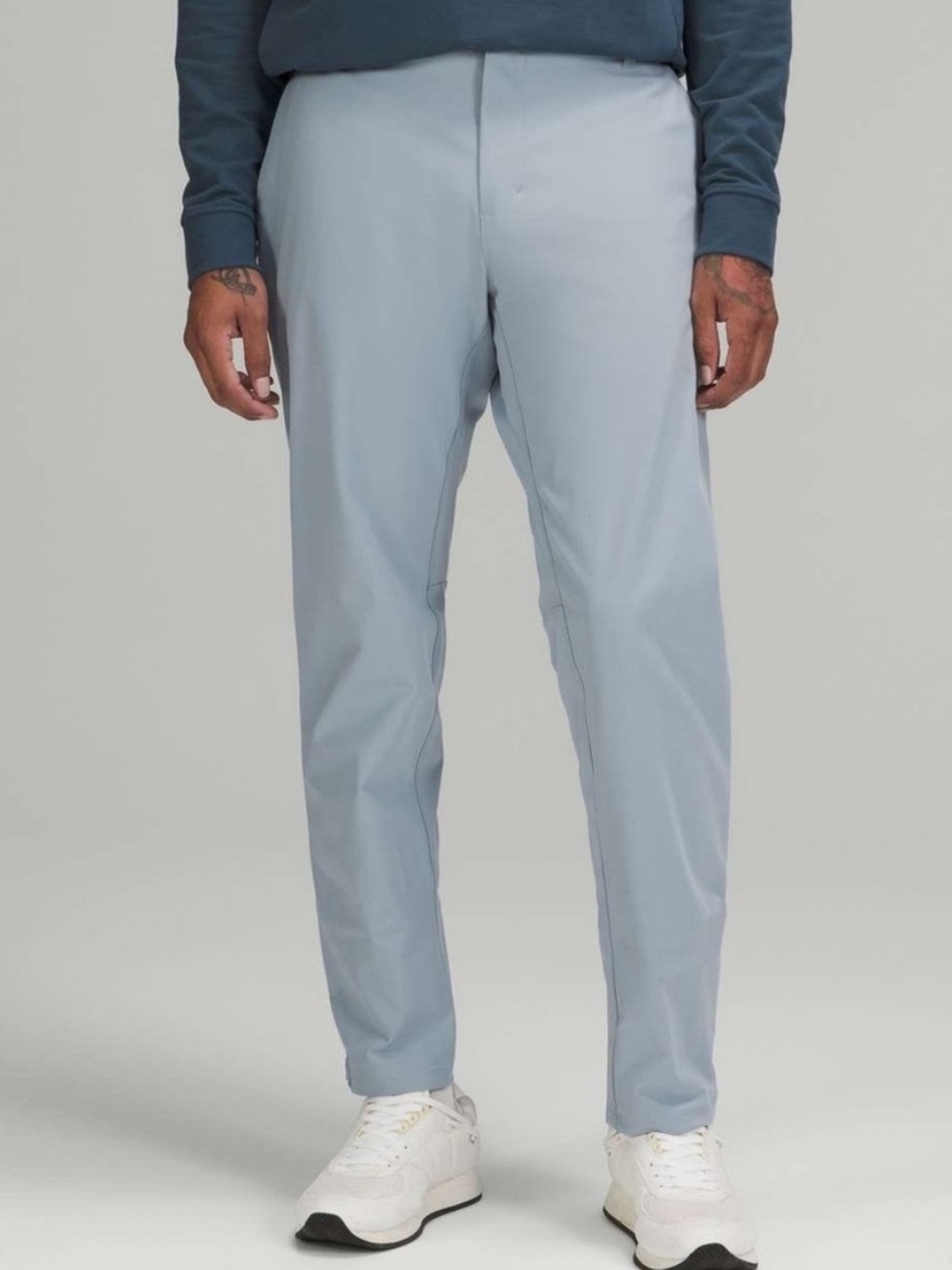 Lululemon Men’s ABC Commision Trouser Pants – Size 32 x 30 – Blue Gray